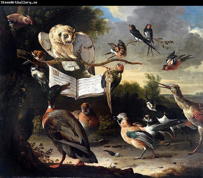 Melchior de Hondecoeter Das Vogelkonzert